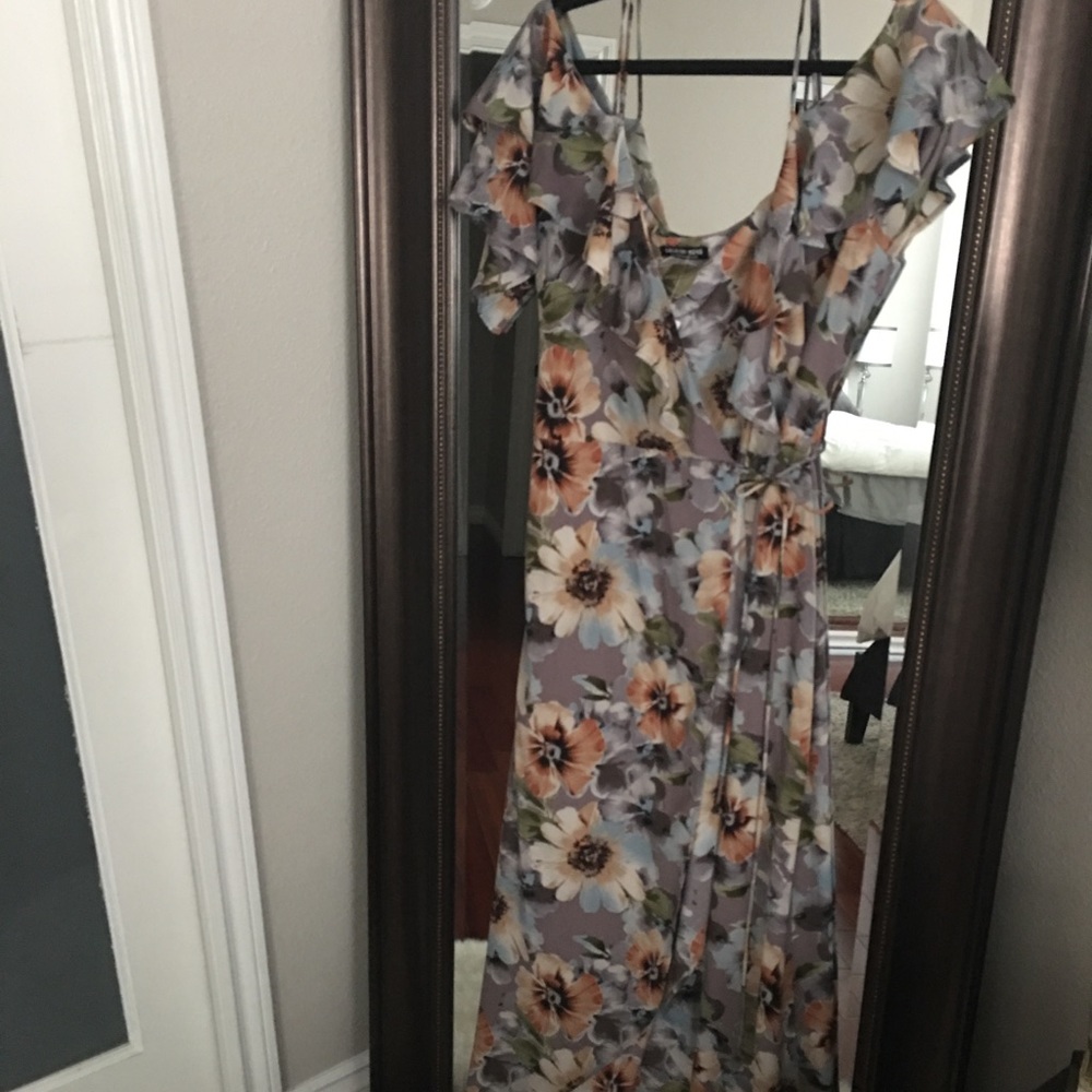 NEW with tags! Purple floral day dress